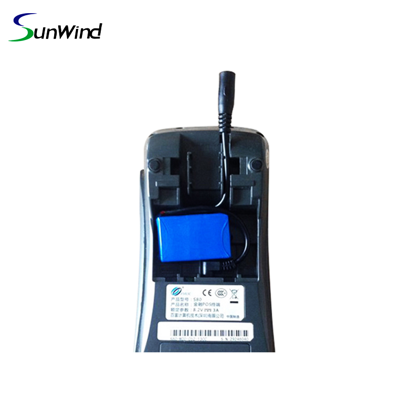 Rechargeable POS terminal battery for PAX S80 7.4v 2200mah li-ion battery pack